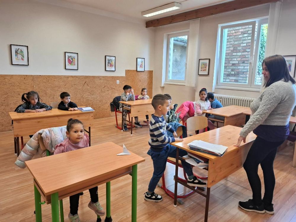 Nagycsoportosok látogatása az iskolában 
